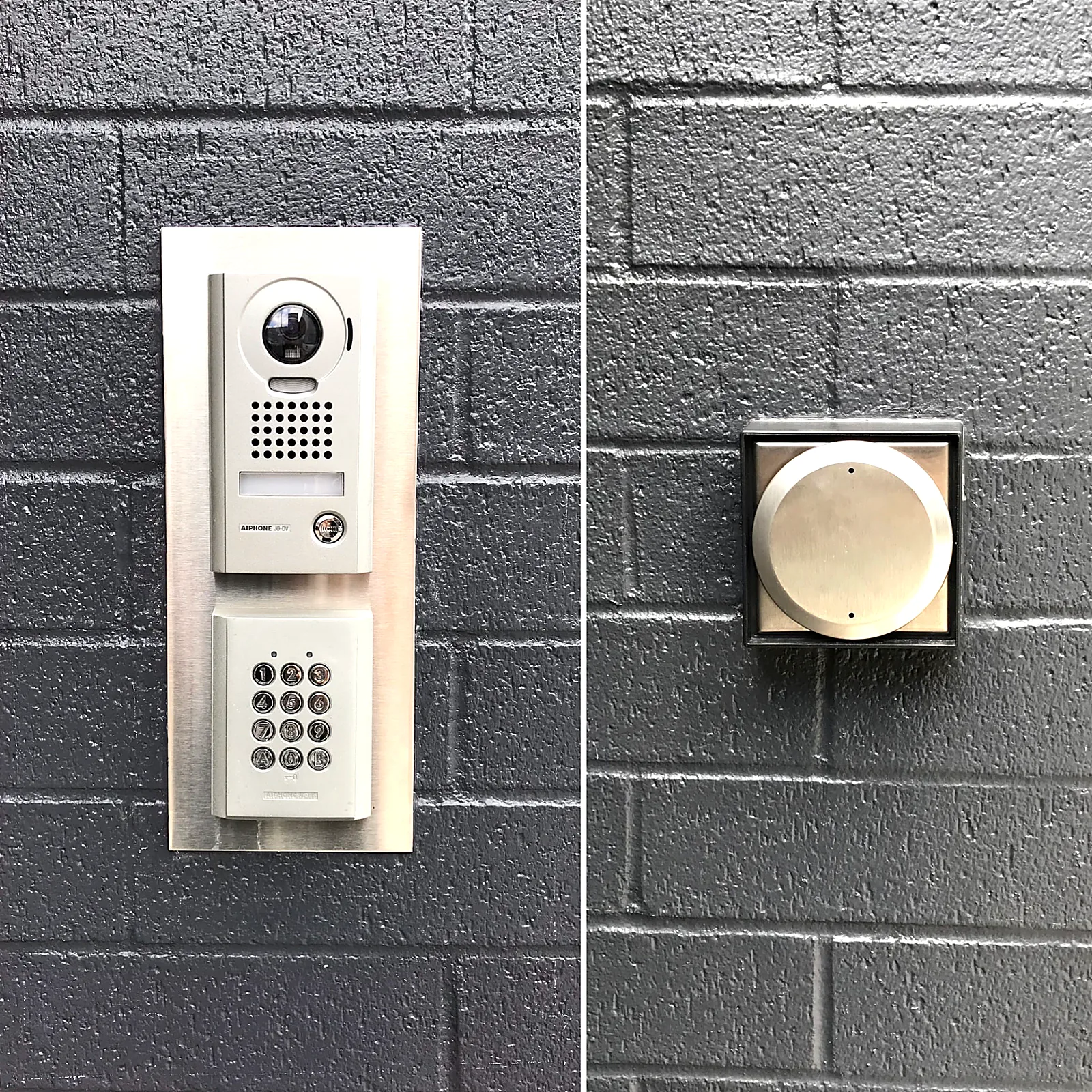 Residential Door Camera/Intercom/Keypad and Automatic Push to Open Lock