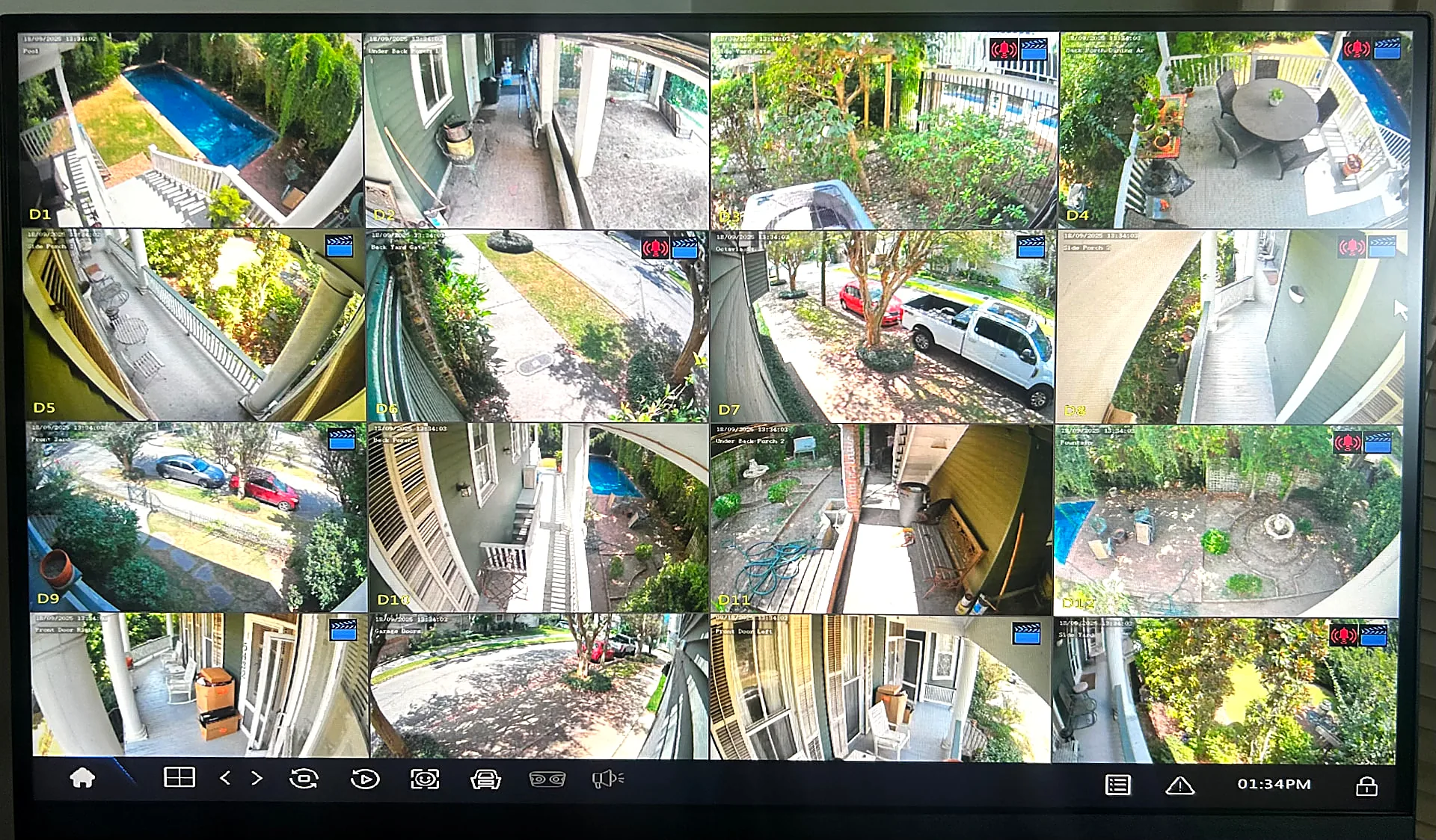 4K Illumivue Residential Surveillance System with Night Color
